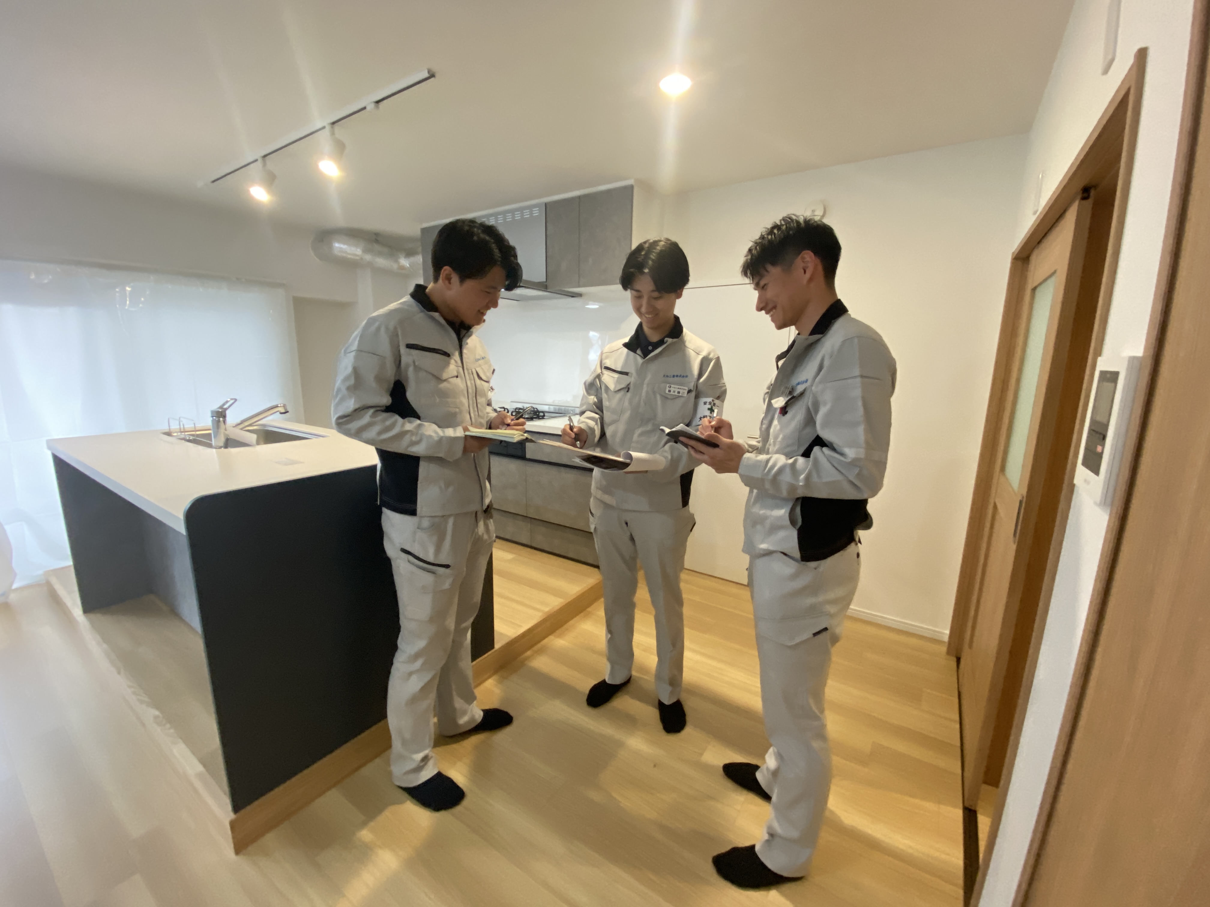 施工現場の様子
