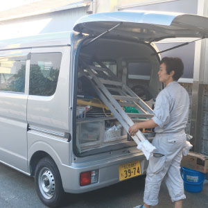 施工現場の様子